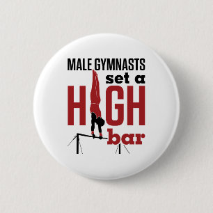 Macaron Rond 5 Cm Gymnastique Hommes Garçons Hommes Gymnases mascul