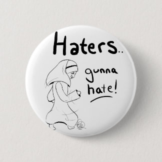 Macaron Rond 5 Cm Haine de Gunna de haineux sur ma taille de bouton