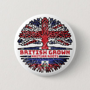 Macaron Rond 5 Cm Haïti Haïti Royaume-Uni Royaume-Uni British Tree R