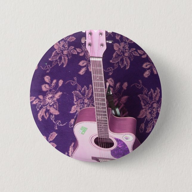 Macaron Rond 5 Cm Hakuna Matata Music My Blood. (Devant)