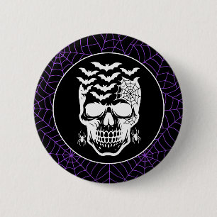 Macaron Rond 5 Cm Halloween