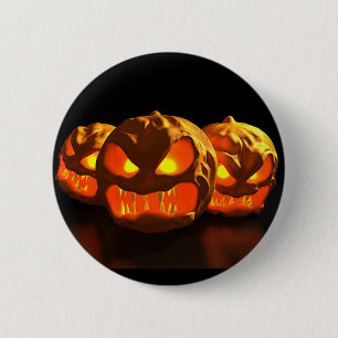 Macaron Rond 5 Cm Halloween