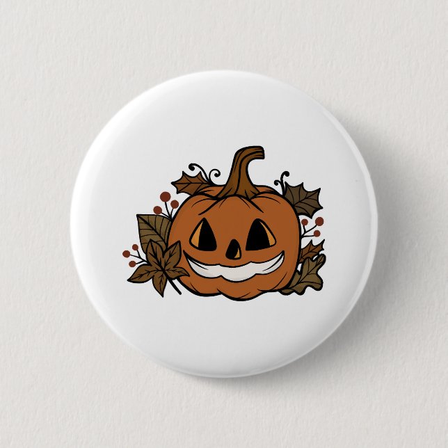 Macaron Rond 5 Cm Halloween 3 (Devant)