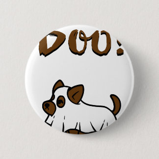 Macaron Rond 5 Cm Halloween Boo