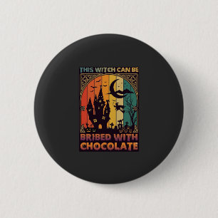 Macaron Rond 5 Cm Halloween Cette Sorcière Peut Être Corrompue Maiso