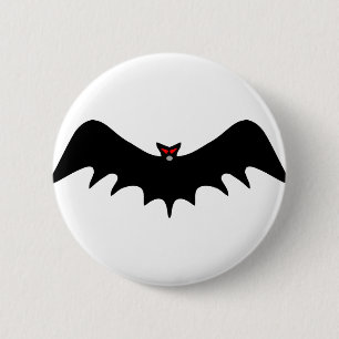 Macaron Rond 5 Cm Halloween chauve