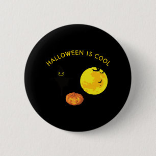 Macaron Rond 5 Cm Halloween est cool