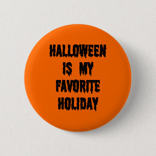 Macaron Rond 5 Cm Halloween est mon pin préféré