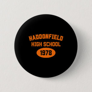 Macaron Rond 5 Cm Halloween Haddonfield High School 1978 Retro Novel