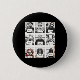 Macaron Rond 5 Cm Halloween légendes Déplaisantes tueur Musiques Hor