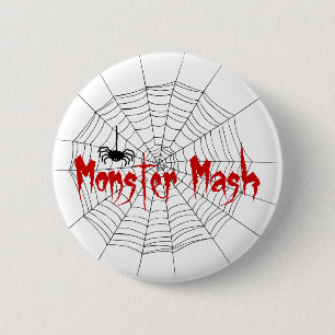 Macaron Rond 5 Cm Halloween Monster Mash
