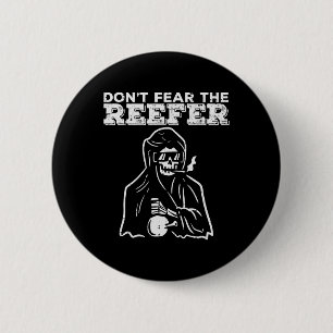 Macaron Rond 5 Cm Halloween Ne Craindre Reefer Grim Reaper Drôle Cos