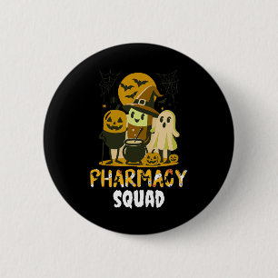 Macaron Rond 5 Cm Halloween Pharmacie Squad pilules Costume Pharmaci