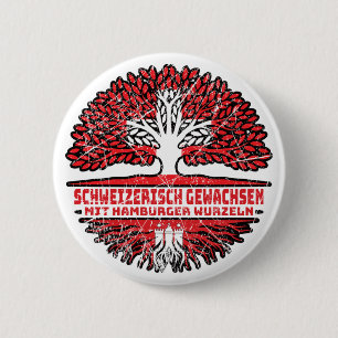 Macaron Rond 5 Cm Hambourg Hamburger Schweizer Schweiz Baum Wurzel