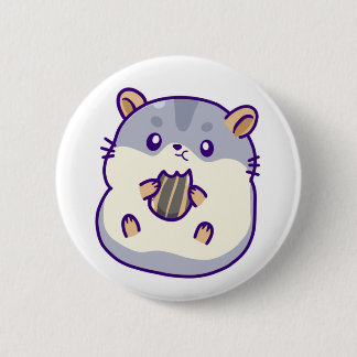 Macaron Rond 5 Cm Hamster pin