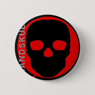 Macaron Rond 5 Cm HANDSKULL Liv - boutons