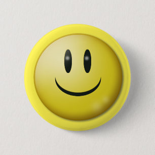 Macaron Rond 5 Cm happy-4760 SMILIES EMOTICONS happy yellow super sm