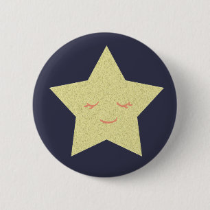 Macaron Rond 5 Cm Happy Star