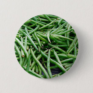 Macaron Rond 5 Cm Haricots verts
