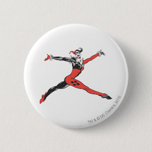 Macaron Rond 5 Cm Harley Quinn 3