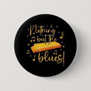Macaron Rond 5 Cm Harmonica Musical Blues Blues Music Lover