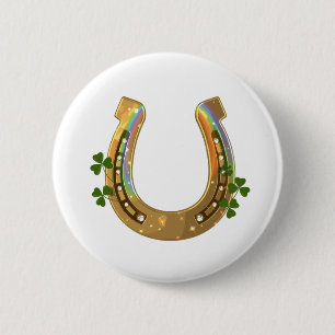 Macaron Rond 5 Cm Harpe Et Trèfles