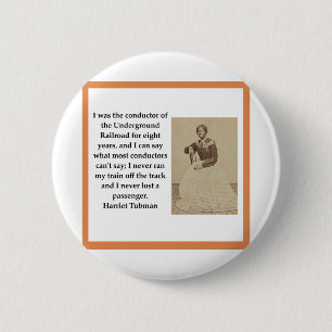 Macaron Rond 5 Cm Harriet Tubman
