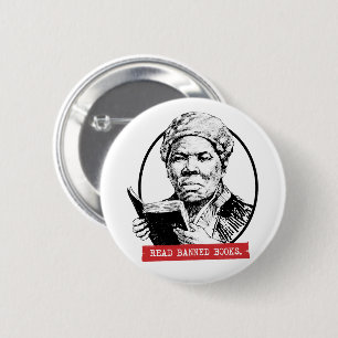 Macaron Rond 5 Cm Harriet Tubman Lit Des Livres Interdits