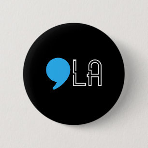 Macaron Rond 5 Cm Harris 2024 Election Funny Comma