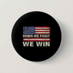 Macaron Rond 5 Cm Harris 2024 Quand Nous Combattons Nous Gagnons Dnc