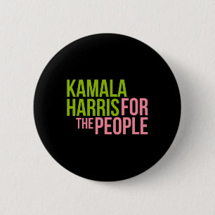 Macaron Rond 5 Cm Harris Pour Le Peuple - Vice-Président Aka 2020