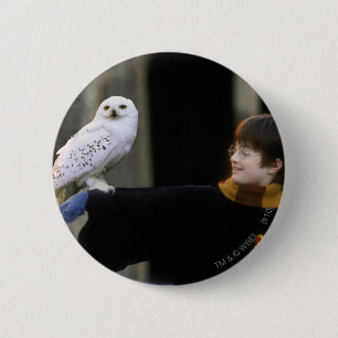 Macaron Rond 5 Cm Harry et Hedwig 3