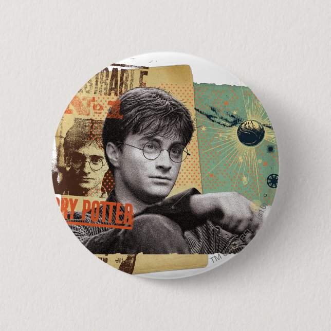 Macaron Rond 5 Cm Harry Potter 13 (Devant)