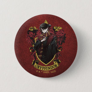 Macaron Rond 5 Cm HARRY POTTER™   Anime HARRY POTTER™ Crest