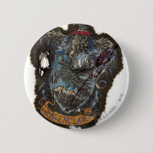 Macaron Rond 5 Cm Harry Potter   Crête de Ravenclaw - Détruite