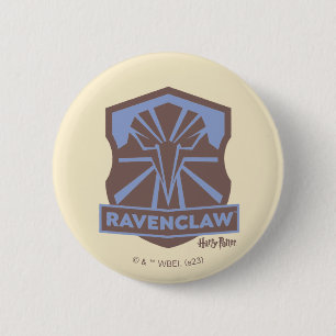Macaron Rond 5 Cm HARRY POTTER™   Été Magique RAVENCLAW™ Crest
