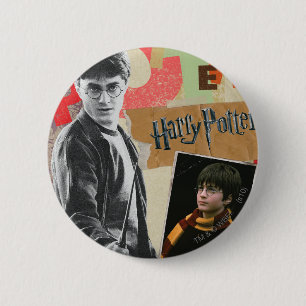 Macaron Rond 5 Cm Harry Potter hier et aujourd'hui