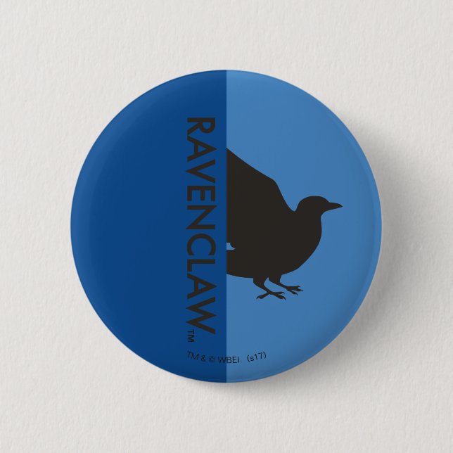 Macaron Rond 5 Cm Harry Potter | Ravenclaw House Pride Graphic (Devant)
