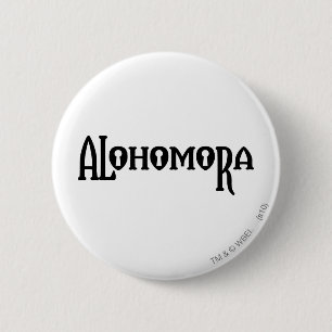 Macaron Rond 5 Cm Harry Potter Spell Alohomora