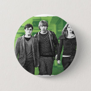 Macaron Rond 5 Cm Harry, Ron et Hermione 1