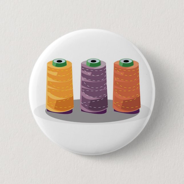 Macaron Rond 5 Cm Have fun sewing (Devant)