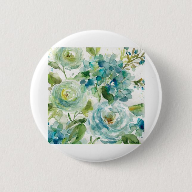 Macaron Rond 5 Cm HAZ06 aquarelle fraîche Floral.tif (Devant)