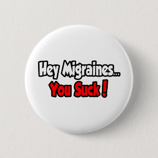 Macaron Rond 5 Cm Hé, Migraines... Vous Pouvez Chanter !