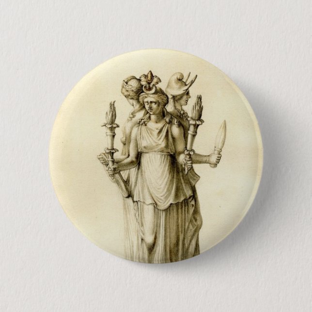 Macaron Rond 5 Cm Hecate Triple-Bodied (Devant)