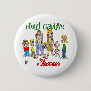 Macaron Rond 5 Cm Held Captive au Texas
