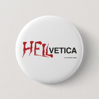 Macaron Rond 5 Cm Hellvetica - jumeau mauvais helvetica