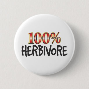 Macaron Rond 5 Cm Herbivore 100 pour cent