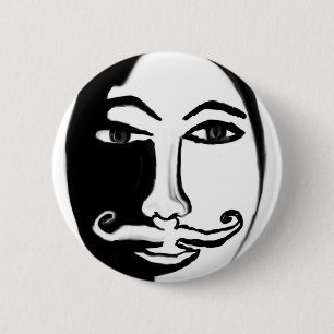 Macaron Rond 5 Cm Hercule Poirot