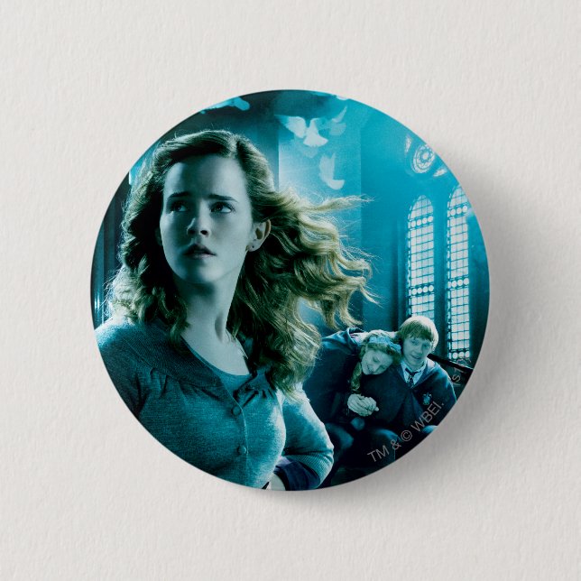 Macaron Rond 5 Cm Hermione Granger 3 (Devant)