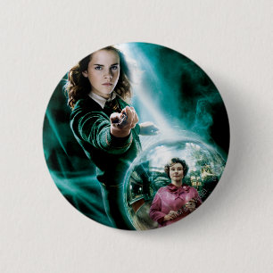 Macaron Rond 5 Cm Hermione Granger et Professeur Umbridge